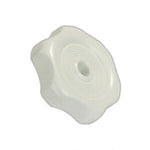 Replacement Plastic Knob for RV / Camper / Mobile Home Windows -White 1/2" Shaft