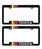 Toyota Retro Style License Plate Frame TRD-Offroad Tacoma FJ Cruiser 4x4