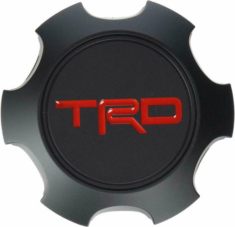 New TRD Matte Black Center Cap for Toyota Tacoma 4Runner PTR20-35111-BK