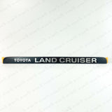 New Genuine Toyota 91-97 Land Cruiser Fj80 Fzj8 Rear Liftgate Ornament