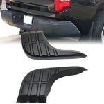 For Toyota Tundra 2014-2021 Rear Bumper Extension Driver Passenger Top Pad Black