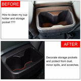 Liner Accessories for Toyota Tacoma 2016-2022 Cup, Console, Door Pocket Inserts
