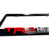 TRD OFF ROAD License Plate Frames Toyota Racing Development Tacoma Tundra 4Runner