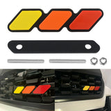 3-Color Front Grille Emblem Badge Decor for Toyota Tundra 4Runner Tacoma TRD Pro