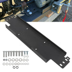 For 87-06 Jeep Wrangler YJ TJ-12000 Lb Capacity Black Steel Winch Mounting Plate