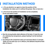 For 2015-2020 Ford F150 F-150 Carbon Fiber Style Interior Decor Accessories Trim